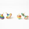 Selection of Colourful Spinning Tops from Mader | Conscious Craft